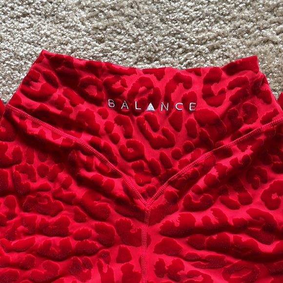 Balance Athletica Red Panther Lux Pant, Size small - Picture 2 of 4